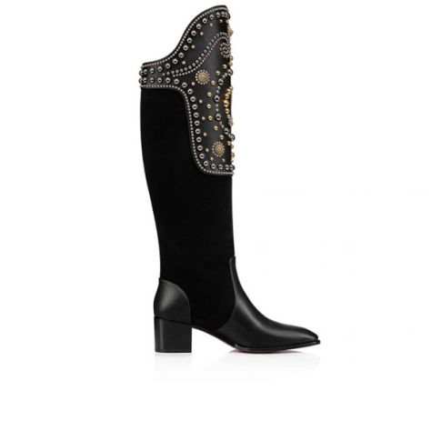 CL Tall Boot Alixos 55 mm Black Calf