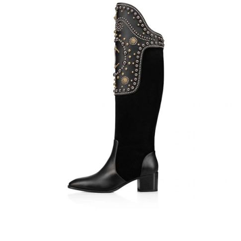 CL Tall Boot Alixos 55 mm Black Calf