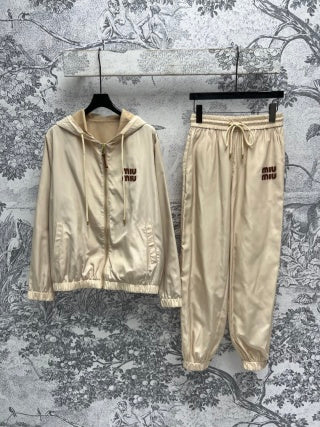 Miu Miu 25 Sports Suit Polyester Fiber
