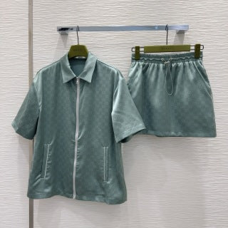 Gucci 2025 Set Green Polyester Fiber