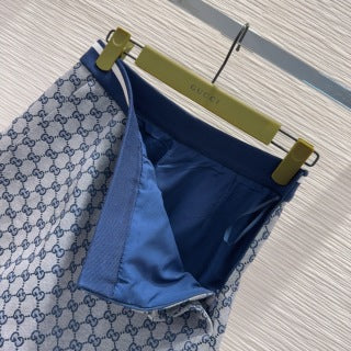 Gucci 25 Set Blue White Polyester Fiber