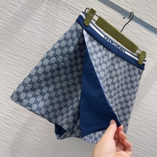 Gucci 25 Set Blue White Polyester Fiber