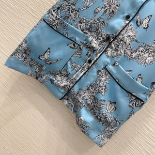 CD 25 Forest Pijama Blue mix White Polyester