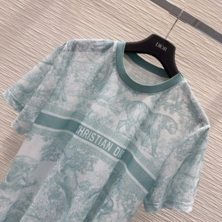 CD 25 Short Sleeve Clothing Set Ligth Blue Polyester