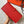 Hermes Jige Elan 29 Clutch In Red Epsom Leather