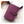 HM Bearn 10cm Mini Wallet In Purple Epsom Leather