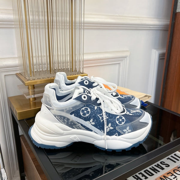 LV RUN 55 SNEAKER DARK BLUE