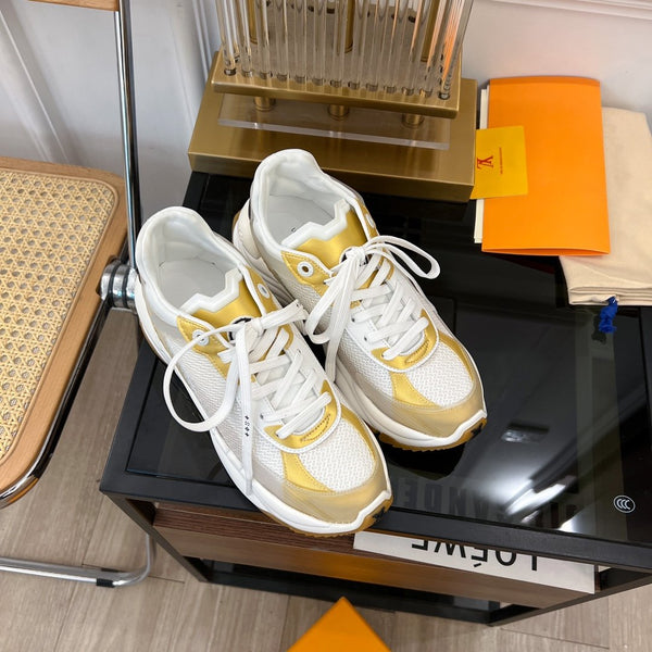 LV RUN 55 SNEAKER GIALLO CHIARO