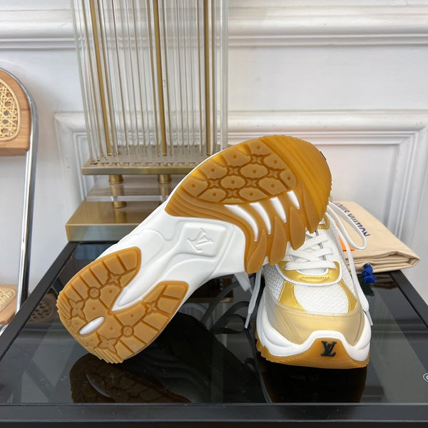 LV RUN 55 SNEAKER GIALLO CHIARO