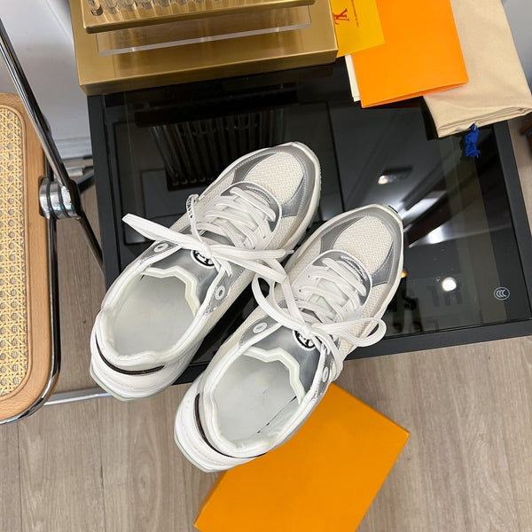 SNEAKER LV RUN 55 BIANCHE