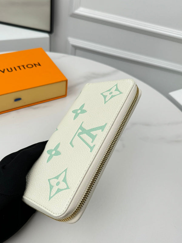 LV M69794 Zippy Wallet Monogram Empreinte Grain Leather 221527