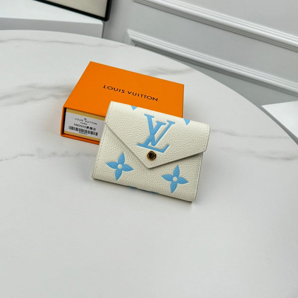 LV M82925 Victorine Wallet Monogram Empreinte Grain Leather 221531