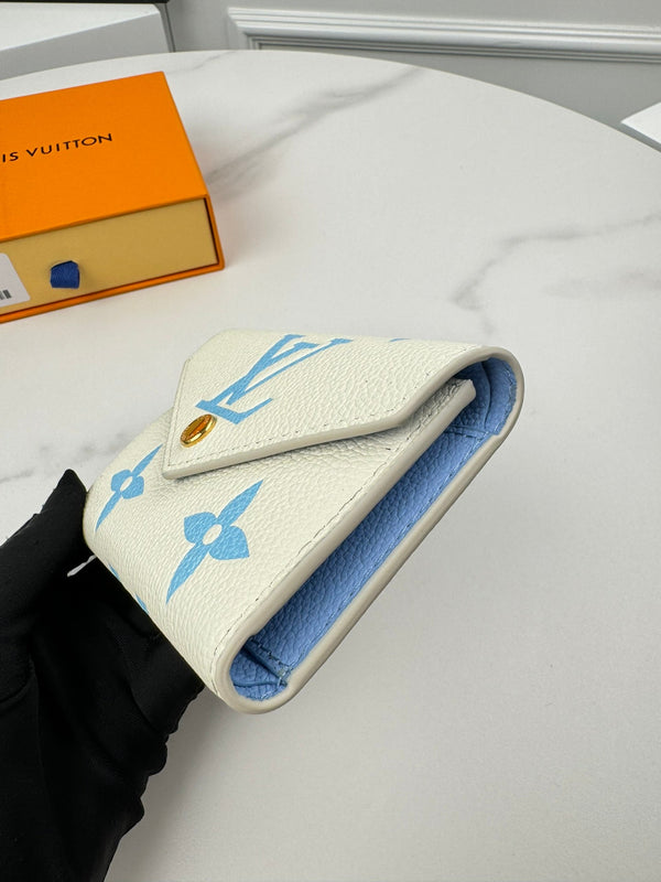 LV M82925 Victorine Wallet Monogram Empreinte Grain Leather 221531