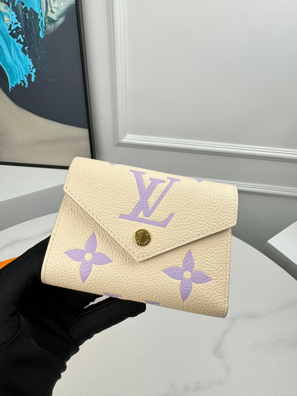 LV M82925 Victorine Wallet Monogram Empreinte Grain Leather 221531