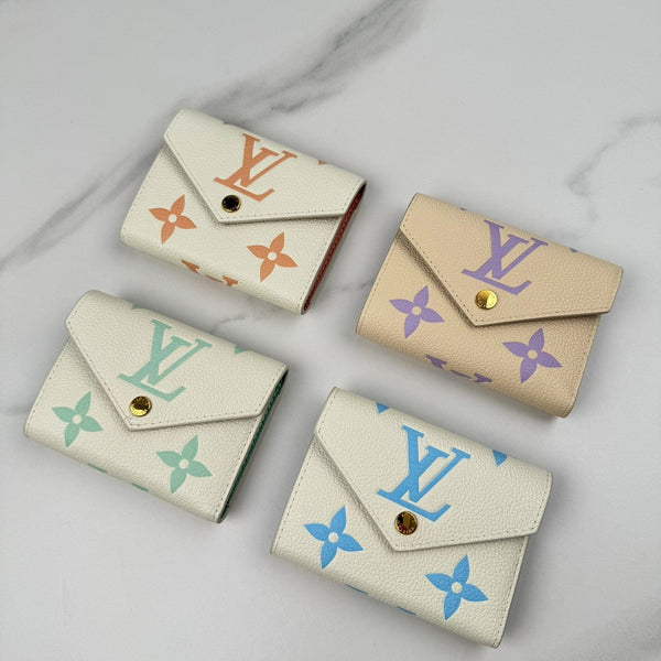 LV M82925 Victorine Wallet Monogram Empreinte Grain Leather 221531