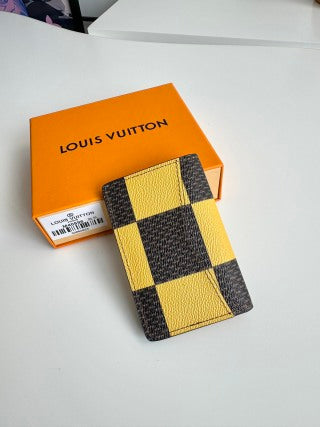 LV Pocket Wallet Damier Pop Coated Canvas 221278