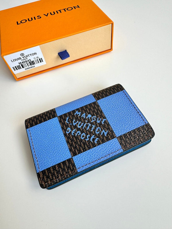 LV Pocket Wallet Damier Pop Coated Canvas 221278