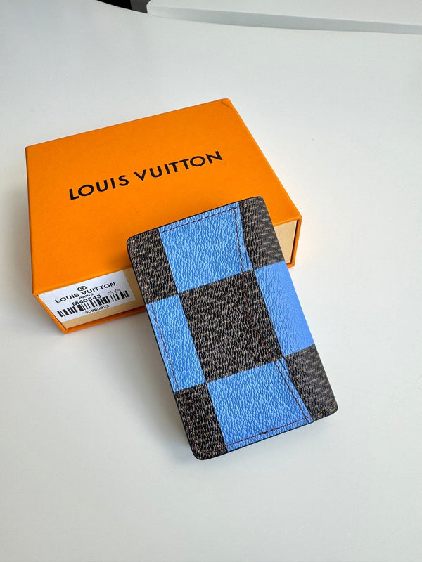 LV Pocket Wallet Damier Pop Coated Canvas 221278
