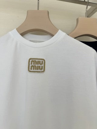 Miu Miu Long-sleeved T.shirt Cotton