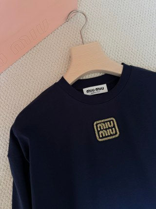 Miu Miu Long-sleeved T.shirt Cotton