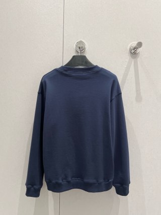 Celine 25 Arc de Triomphe Letter Print Round Neck Sweatshirt Cotton 209990