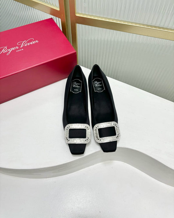 Belle Viv Satin Diamond Buckle Silk Fabric 188938