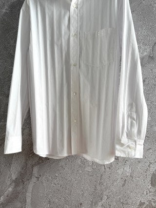 Celine Paris gauze shirt White Cotton Linen