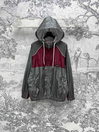 Giacca in nylon e poliestere coordinata Miu Miu 25