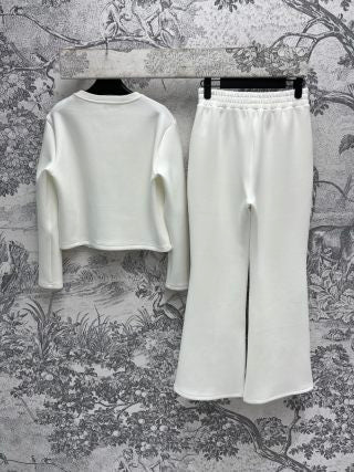 Prada 25 Set Black and White Cotton