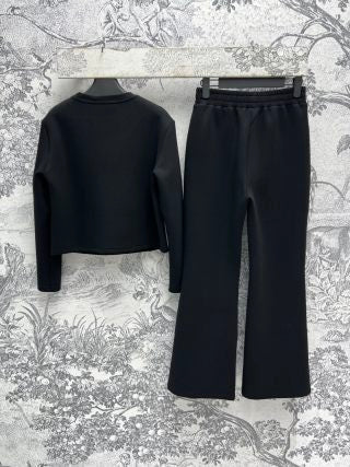 Prada 25 Set Black and White Cotton