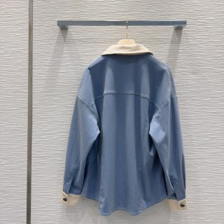 Miu Miu 2025 Set Blue White Polyester