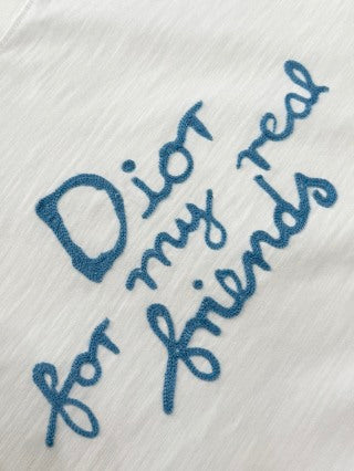 CD 25 Slogan Letter Short Sleeves T-shirt Cotton