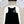 Prada 25 Vest Top Black and White Cotton