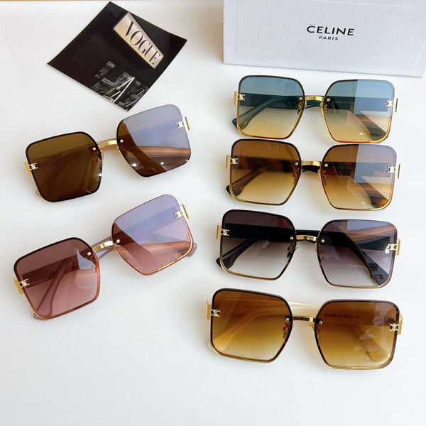 TRIOMPHE SQUARE SUNGLASS CL40238 IN ACETATE