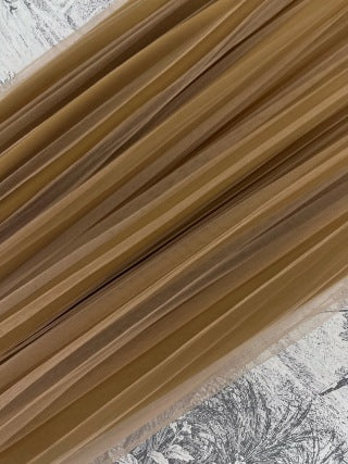 CD 25 Pleated Gauze Skirt cotton Polyester