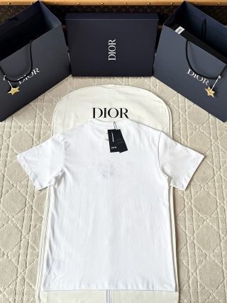 CD 25 Embroidered Grass Cat Short Sleeve cotton