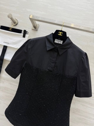 CC 25 Tweed Set Black Cotton