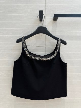 Set gilet Gucci in cotone nero