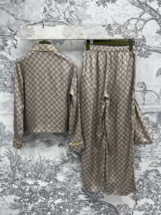 Gucci 25 Set Gray Polyester Fiber