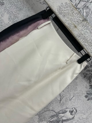 Gonna lunga con stampa floreale CD 25 in poliestere beige