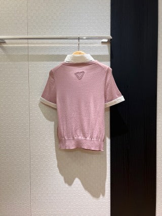 Prada Two-piece Polo Shirt Wool Acrylic