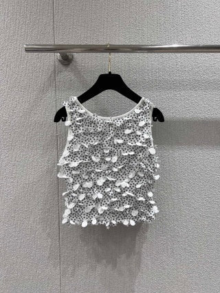 CC 25 Flower Vest Polyester Fiber