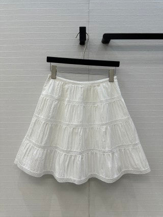 Celine 25 Suit White Cotton