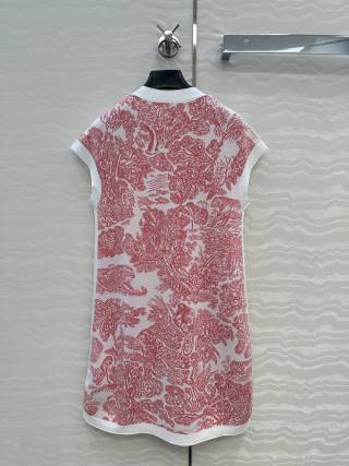 CD Dress Pink Viscose Polyester