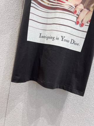 CD 25 Printed Round Neck Short Sleeve T-shirt Cotton 222668