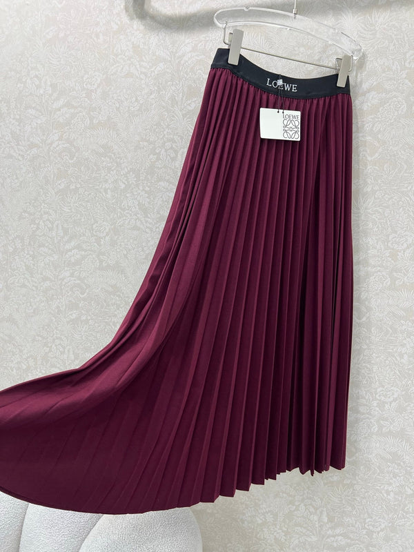 Loewe 25 Long Skirt Cotton