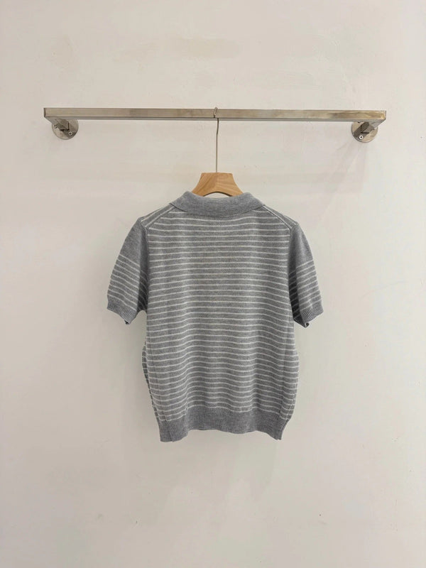 MIUMIU KNIT POLO SHIRT STYLE 390