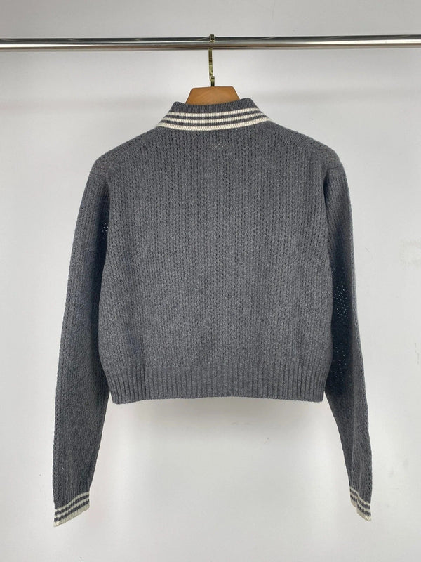 MIUMIU TOP AND SKIRT SET STYLE 373