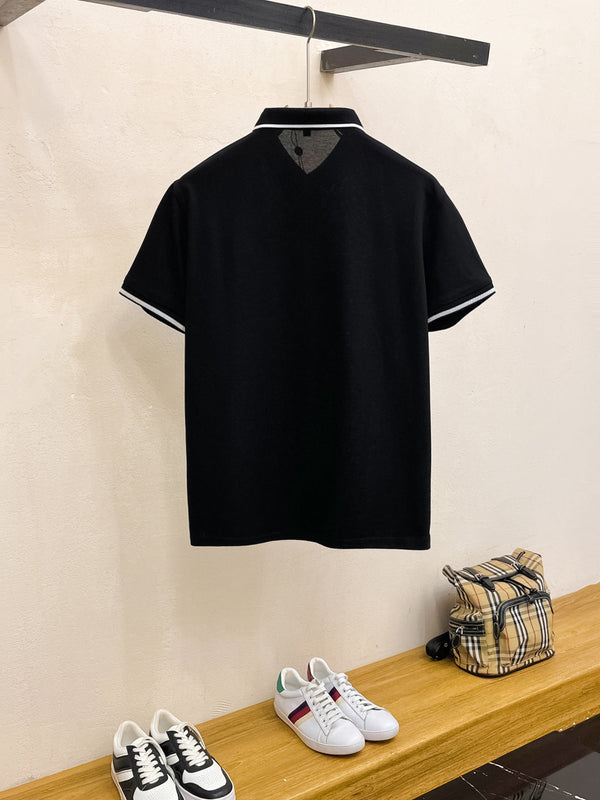 LV POLO BLACK LONG-STAPLE COTTON 238770