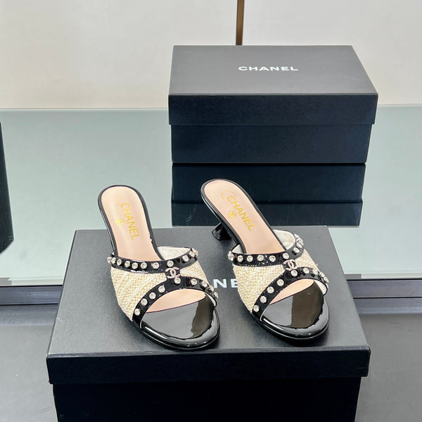 CC 25 Mules Black Sheepskin 362452